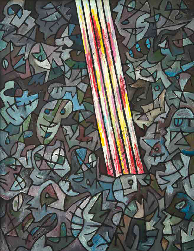 Холодные струны - картина художника Вячеслава Шмагина